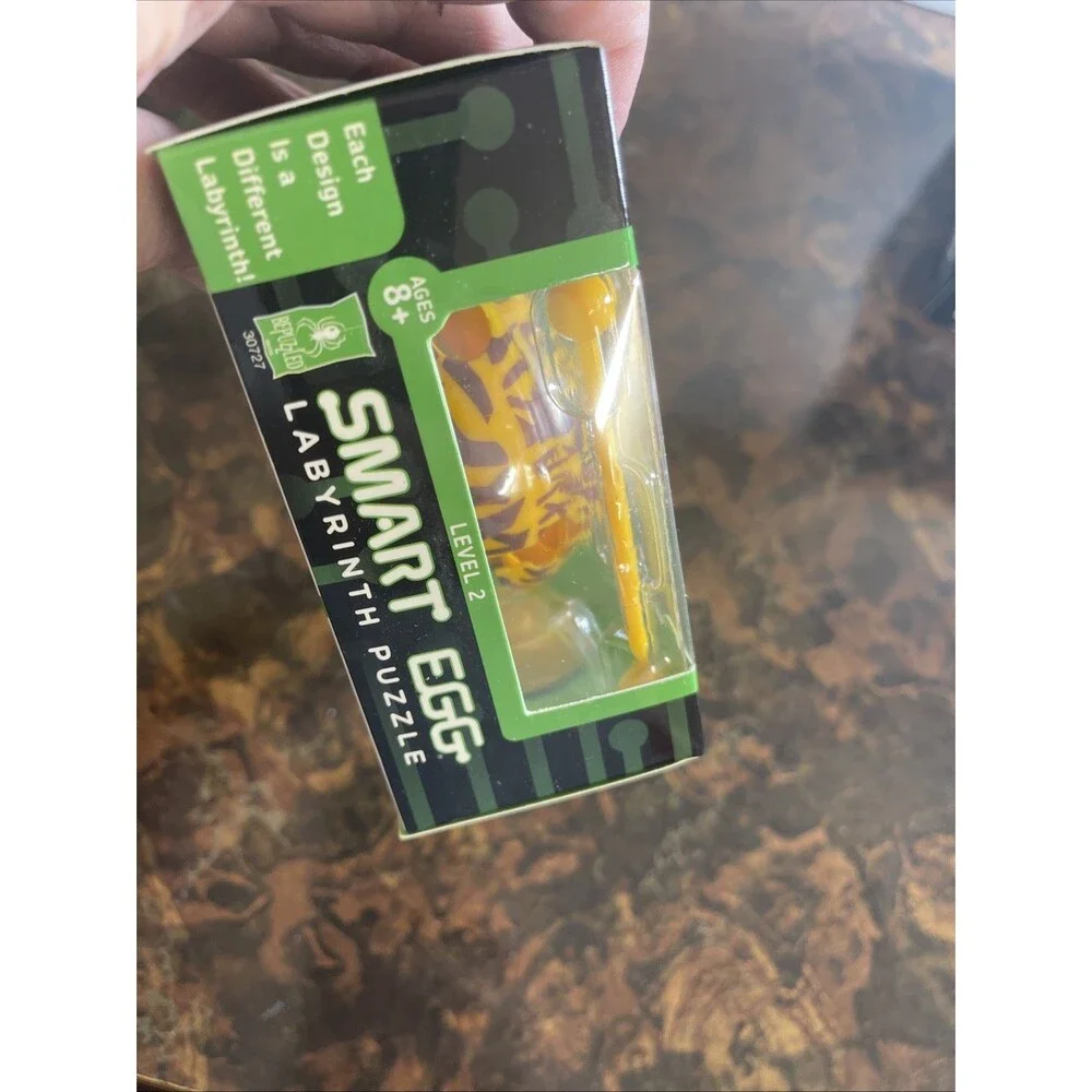 Bepuzzled Lion 2-Layer Smart Egg Labyrinth Puzzle Lion